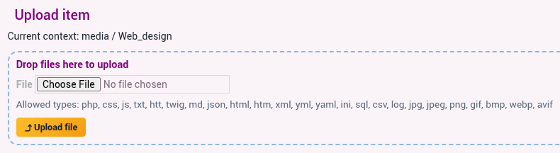 Explorer - file upload