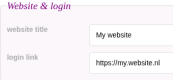 website-login