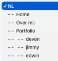 NL pagina's